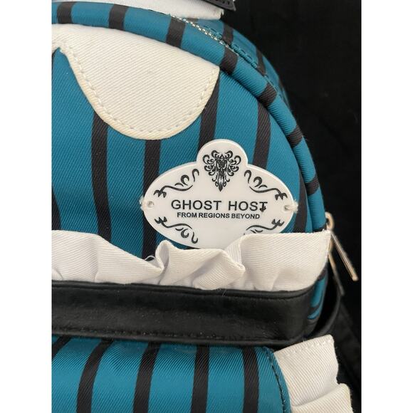 Loungefly Disney’s The Haunted Mansion Ghost Host Mini Backpack Cast Member - Picture 3 of 10